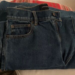 Veronica Beard Dark Blue Women’s Jeans - Extra Wide Leg, High Rise.